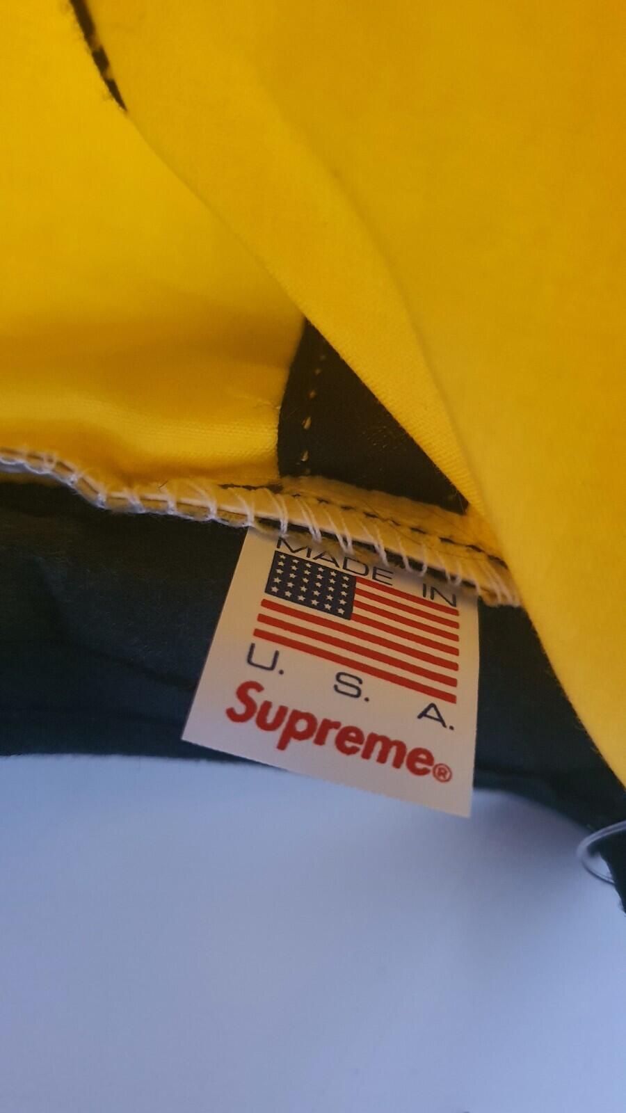 SS15 Supreme x Daniel Johnston 5-panel Cap Yellow