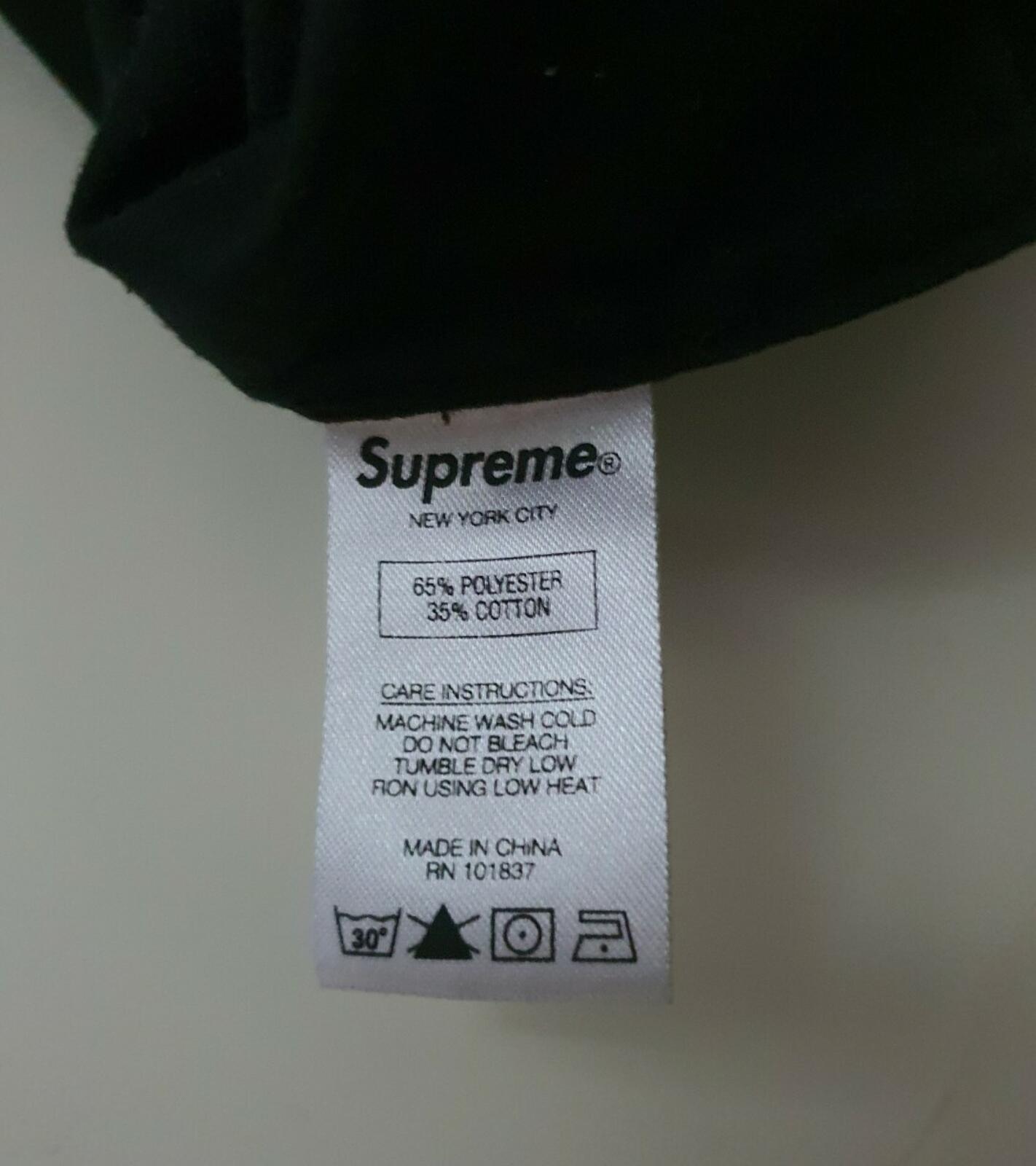 SS19 Supreme Racing Logo Work Shirt Black Size M
