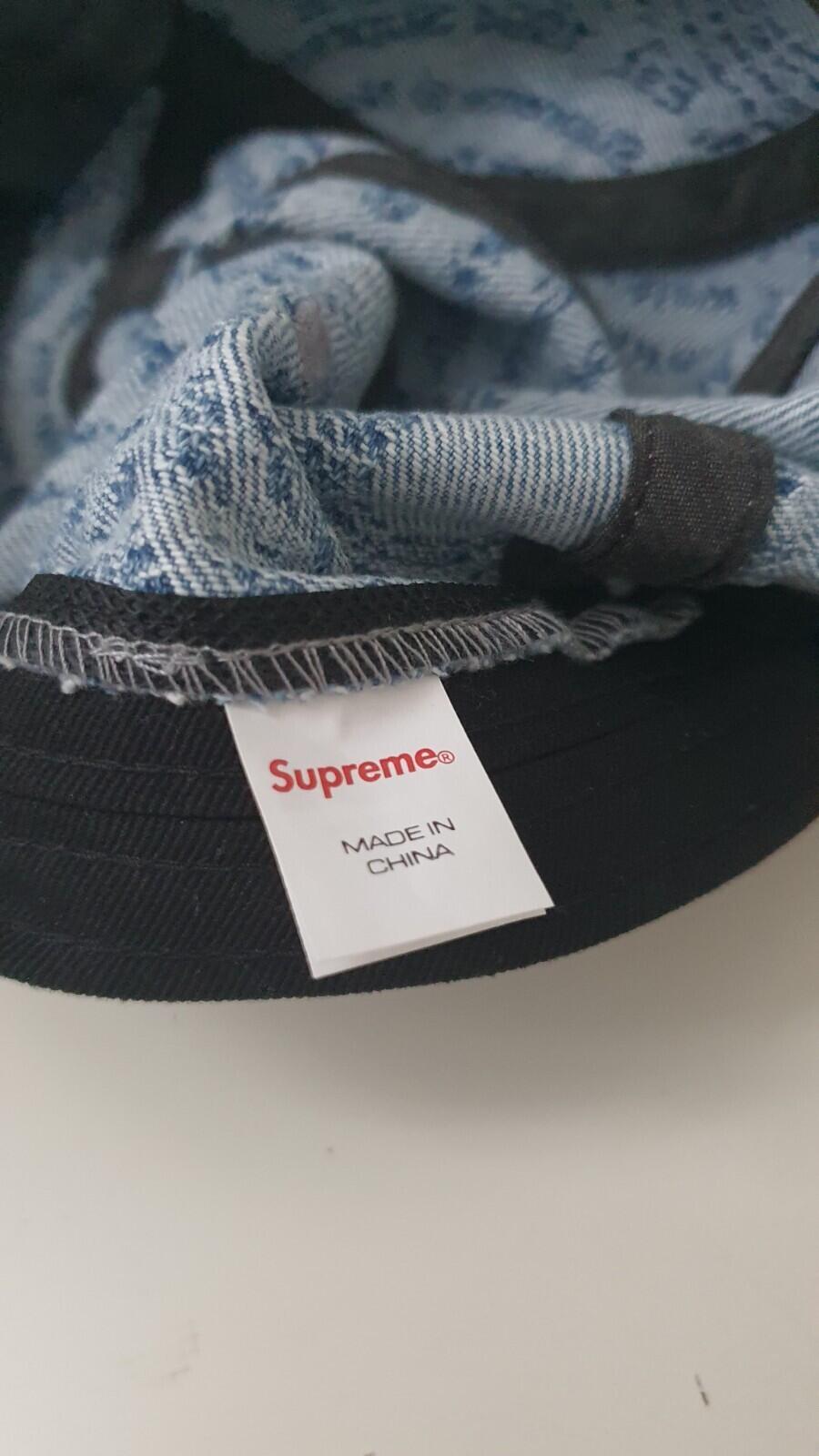 Gorra Camp Jacquard Supreme Circles FW21 Azul