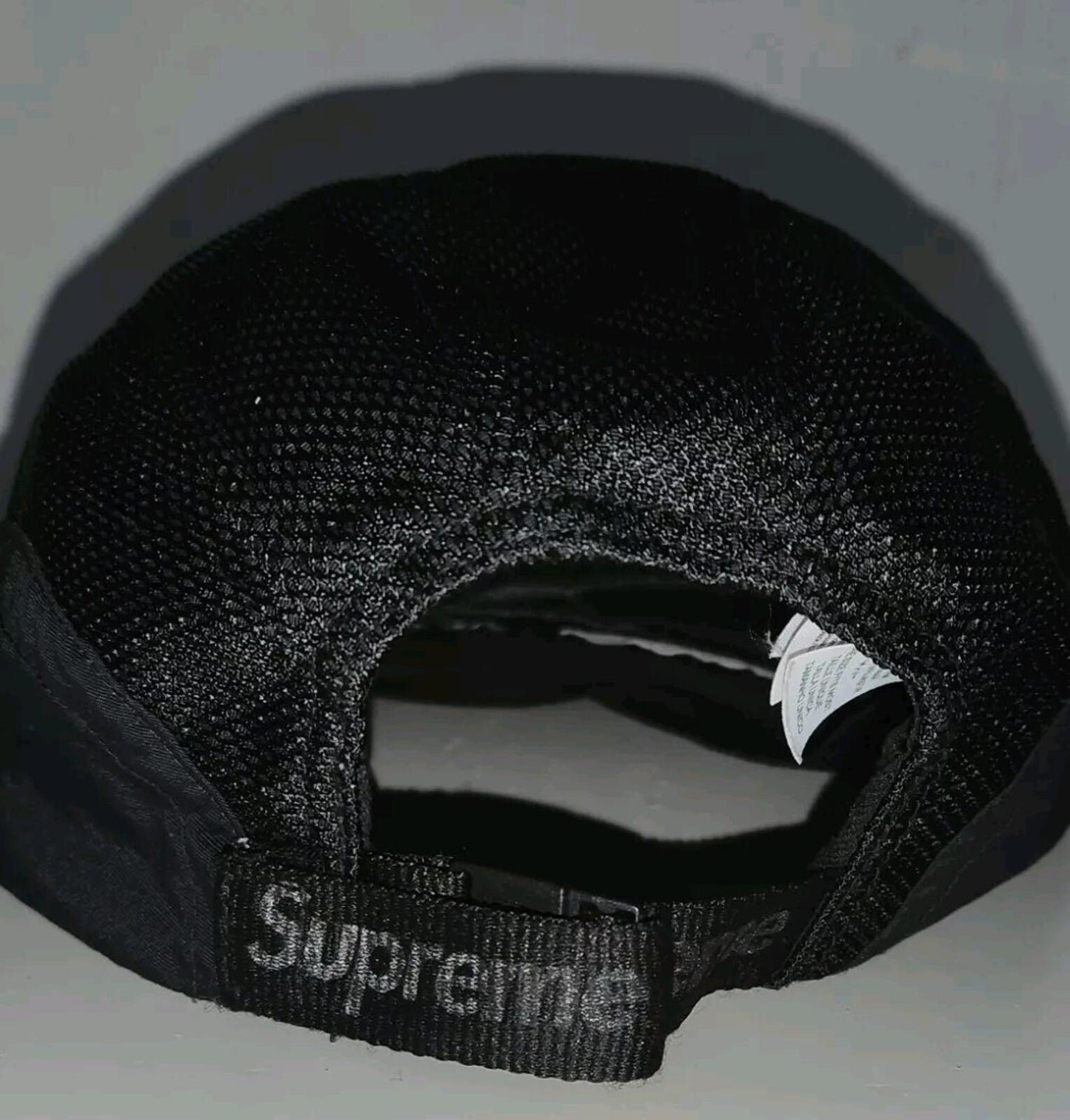 FW17 Supreme x Nike Trail running hat black cap 3M