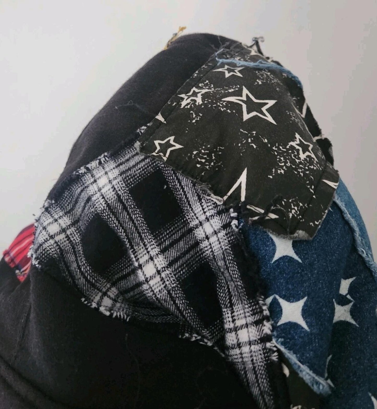 FW22 Supreme Patchwork Zip Up hooded sweatshirt size M