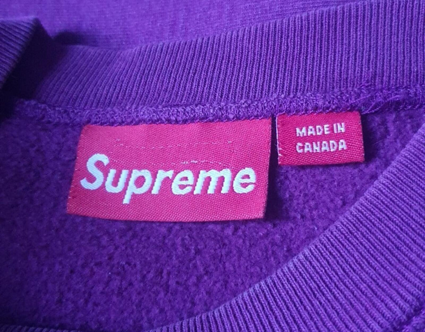SS07 Supreme Gonz crewneck Medium sweatshirt Mark Gonzales 94 Vintage 2007 Rare