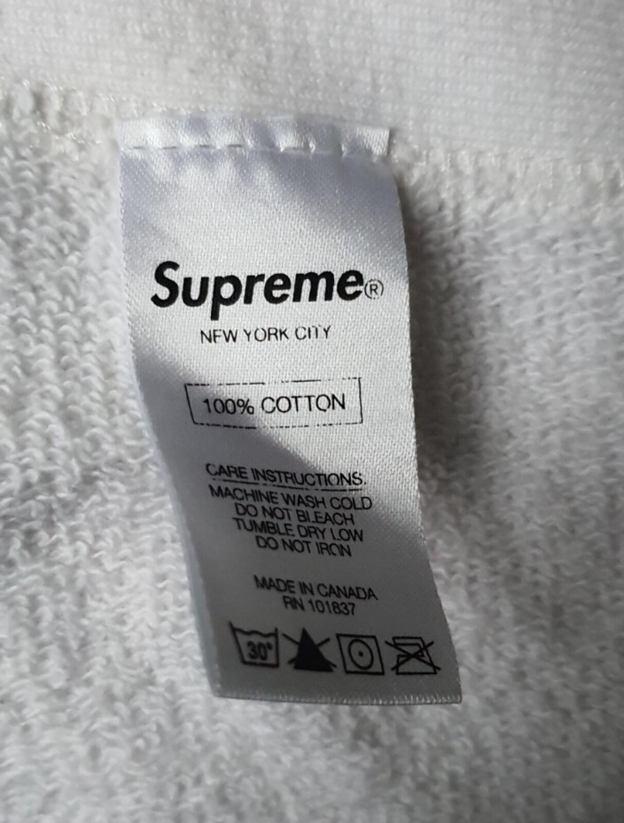 SS15 Supreme Kids 40oz Hooded Sweatshirt white hoodie size L large movie Rare