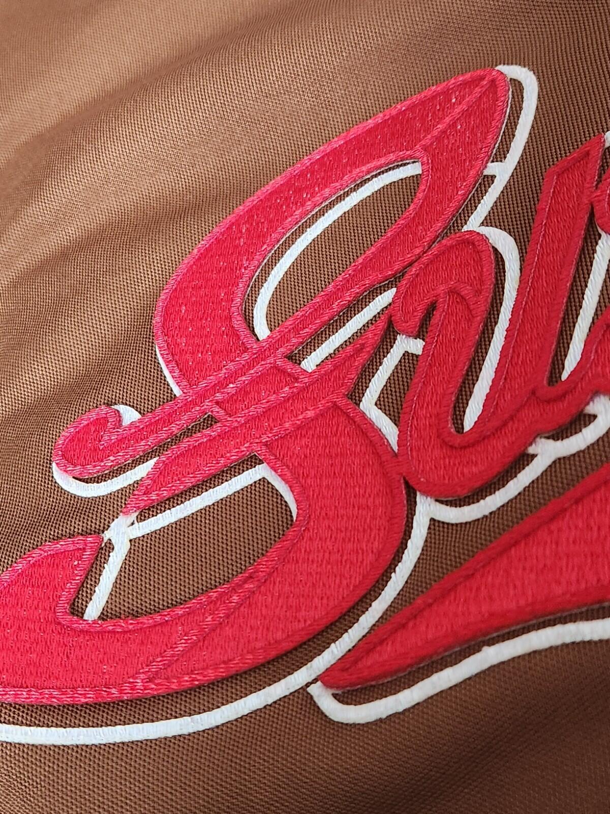 SS22 Supreme Baseball Jersey Kapuzenpullover Größe XL Braun 5