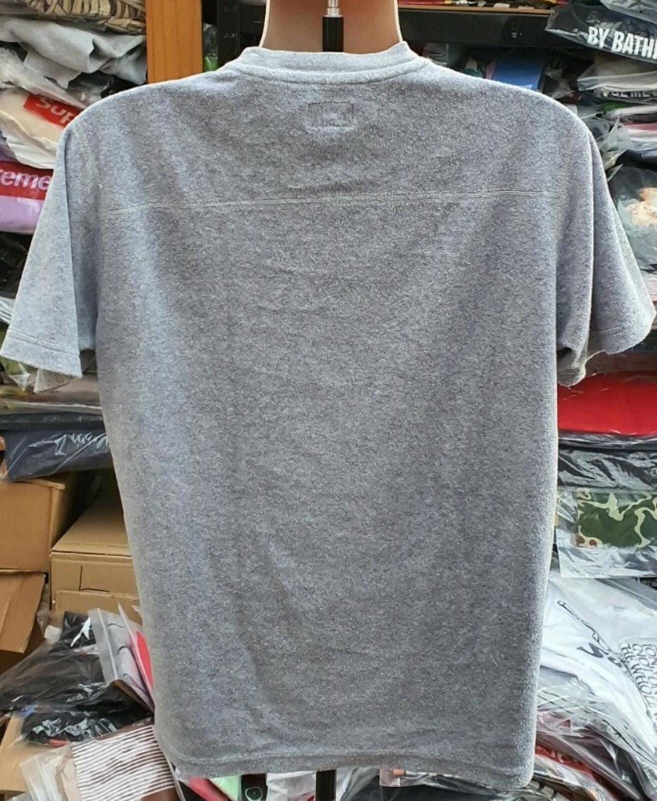 SS15 Supreme Football Terry Top T-Shirt Hellgrau Größe L