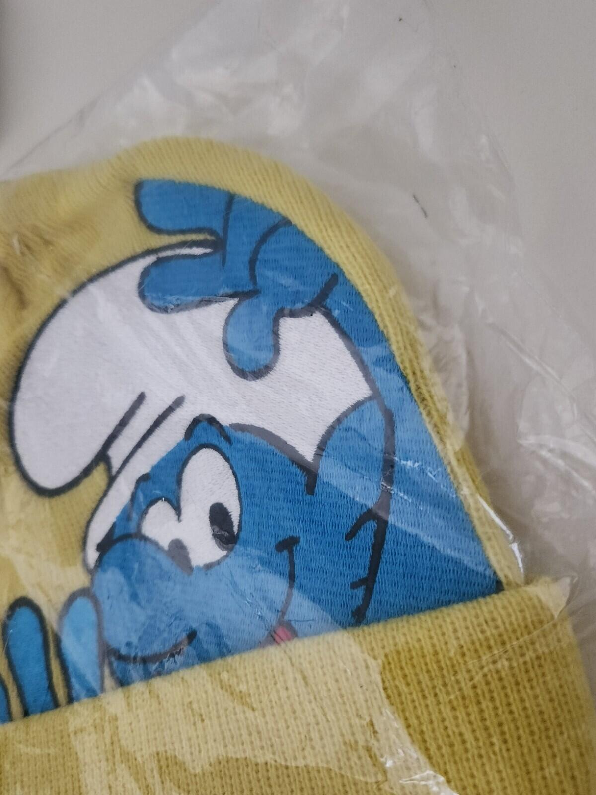 FW20 Supreme x Smurfs beanie Yellow Hat New With Tag
