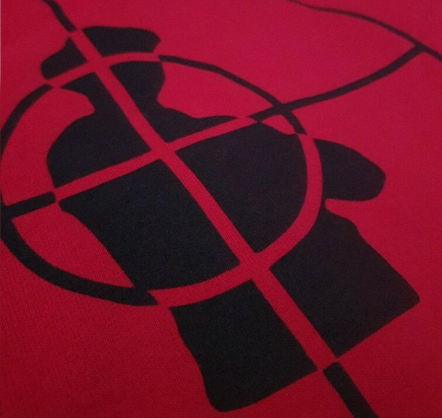 FW06 Supreme x Public Enemy Full Zip Hooded Sweatshirt Red Size L
