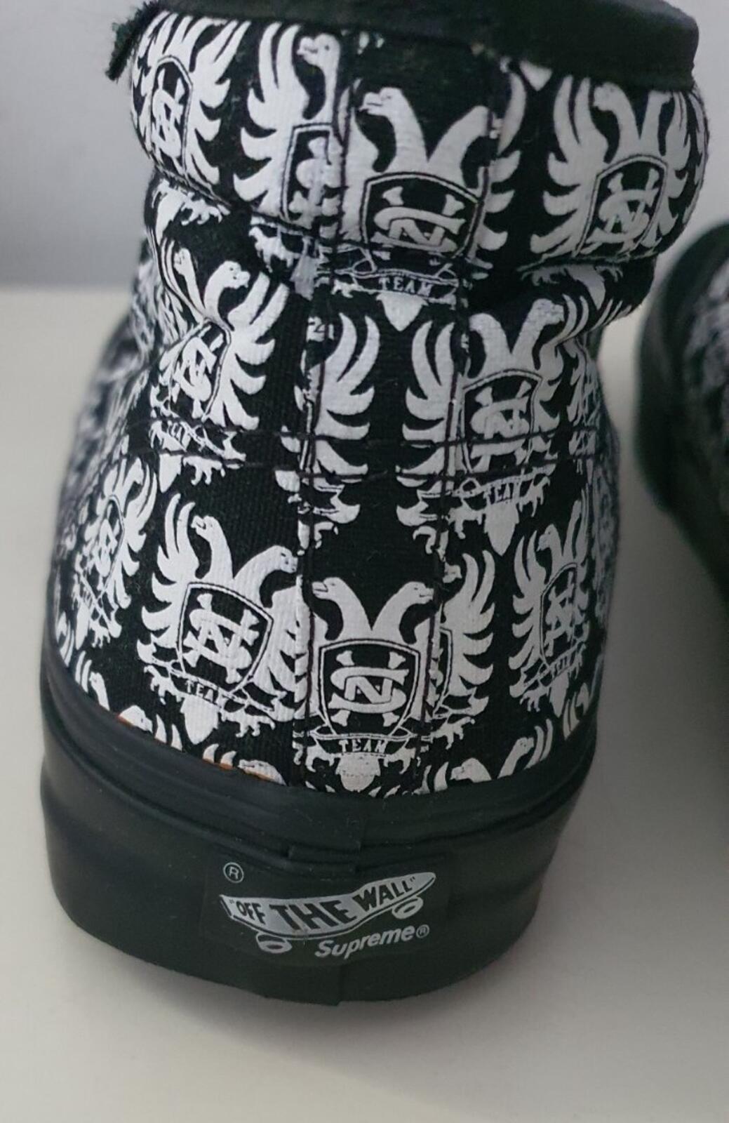 FW07 Supreme Vans Neighborhood Chukka 2007 black trainers UK 8 EU 42 US 9 Rare
