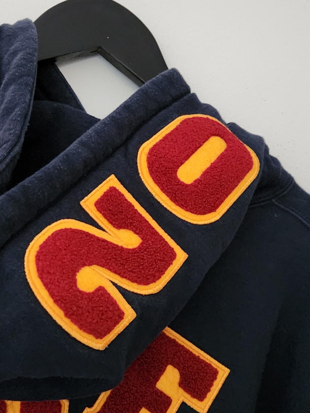 SS22 Supreme Team Chenille Kapuzenpullover Größe M Navy Hoodie
