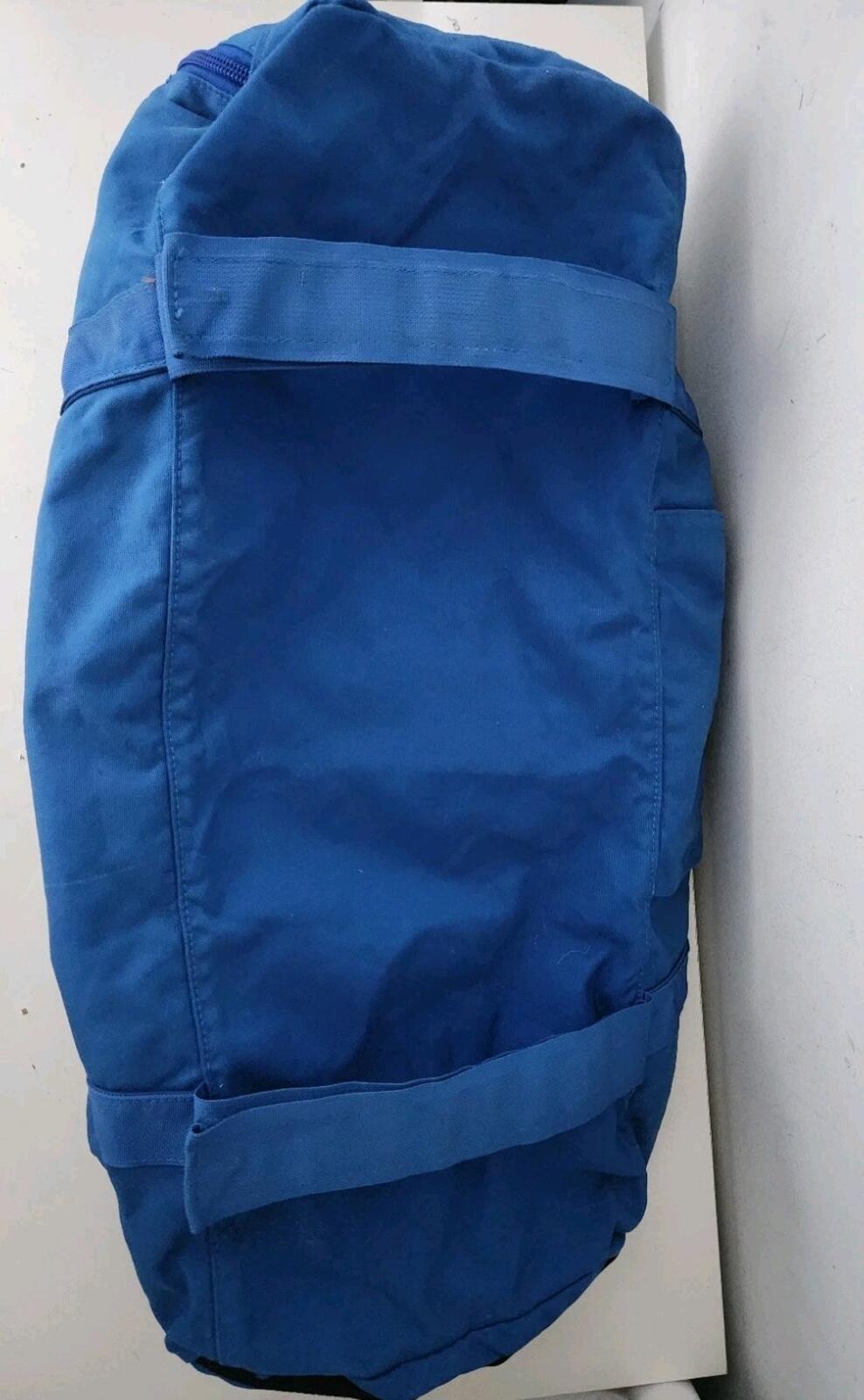 FW04 Supreme 40 Thieves XD Duffle Bag Blue Duffel Vintage 2004 Made In U.S.A