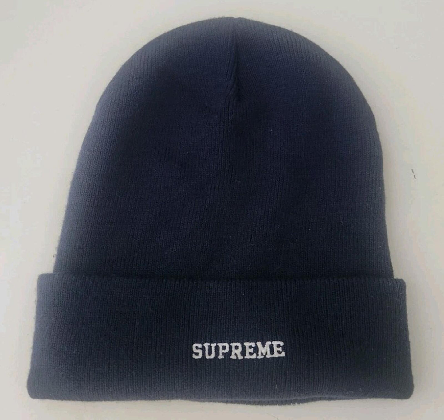 FW18 Supreme x Nike beanie Navy Hat