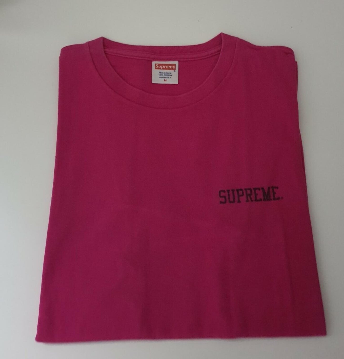 SS12 Supreme Giza Tee magenta medium M Pink t-shirt vintage 2012 Pyramid Sphinx