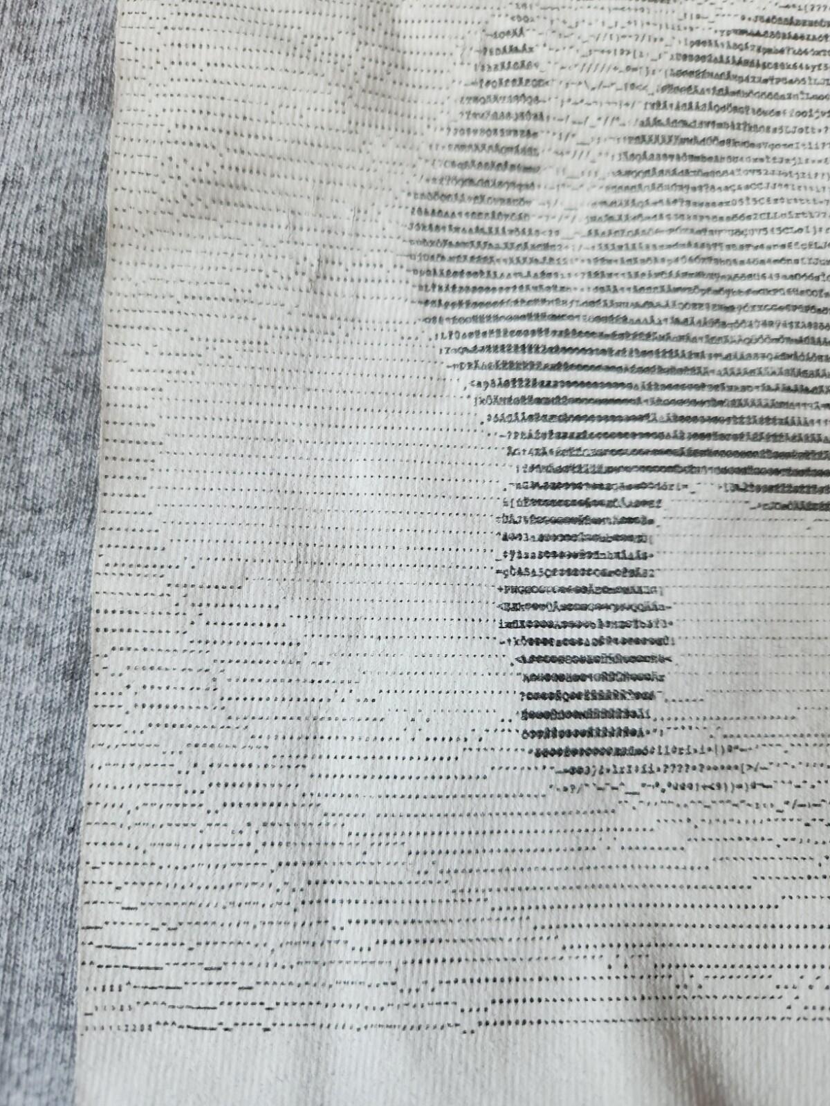 SS17 Supreme Digi tee Heather Grey Size M Medium T-shirt