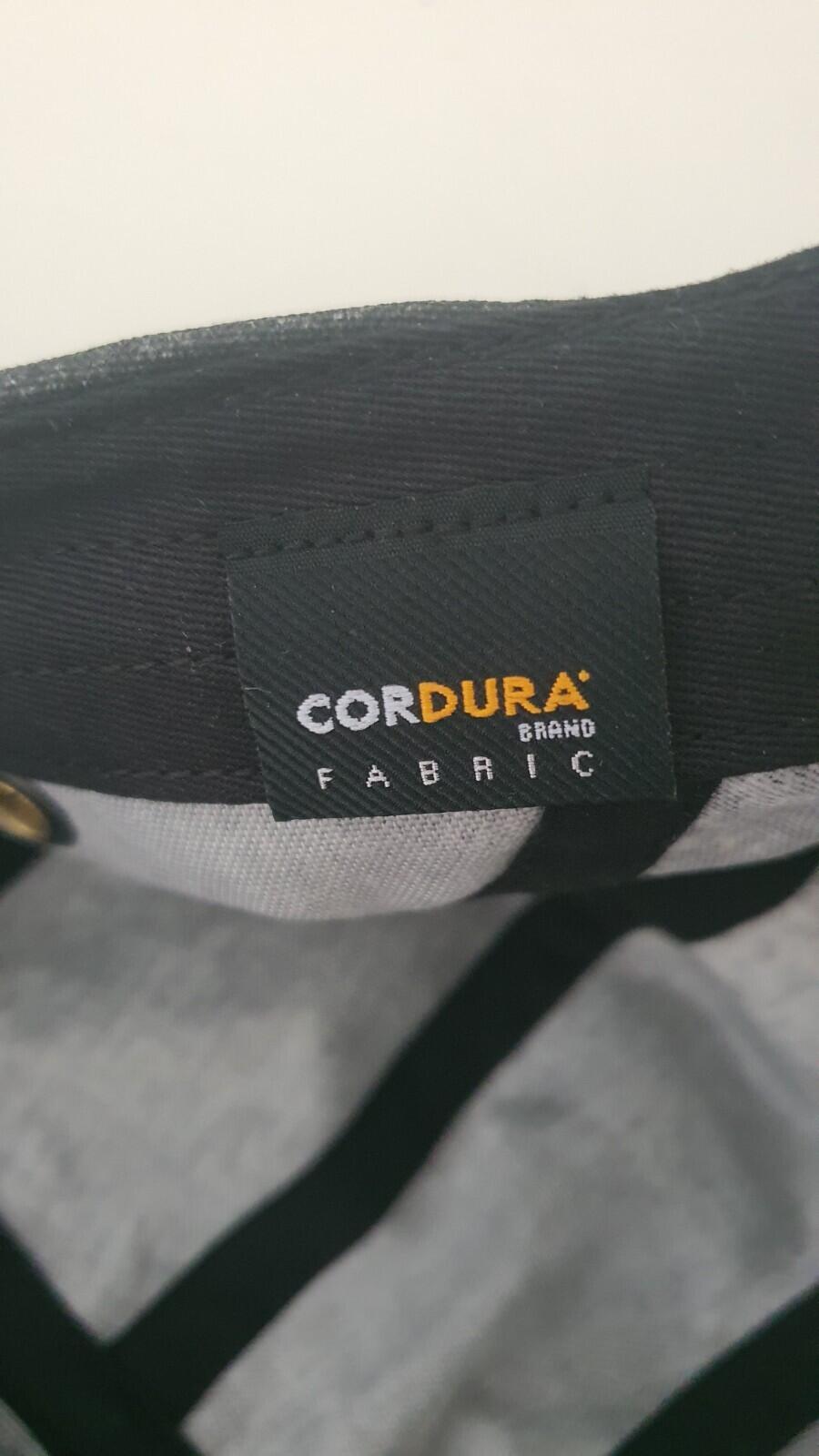 SS22 Supreme Coated Cordura Camp Cap Black