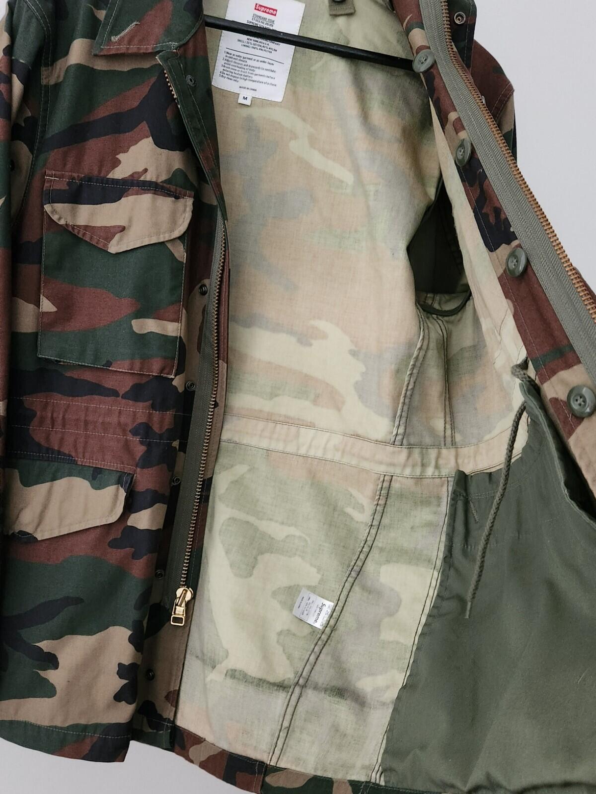 FW12 Supreme x Mark Gonzales M-51 jacket Removable Quilted Woodland Camo Medium