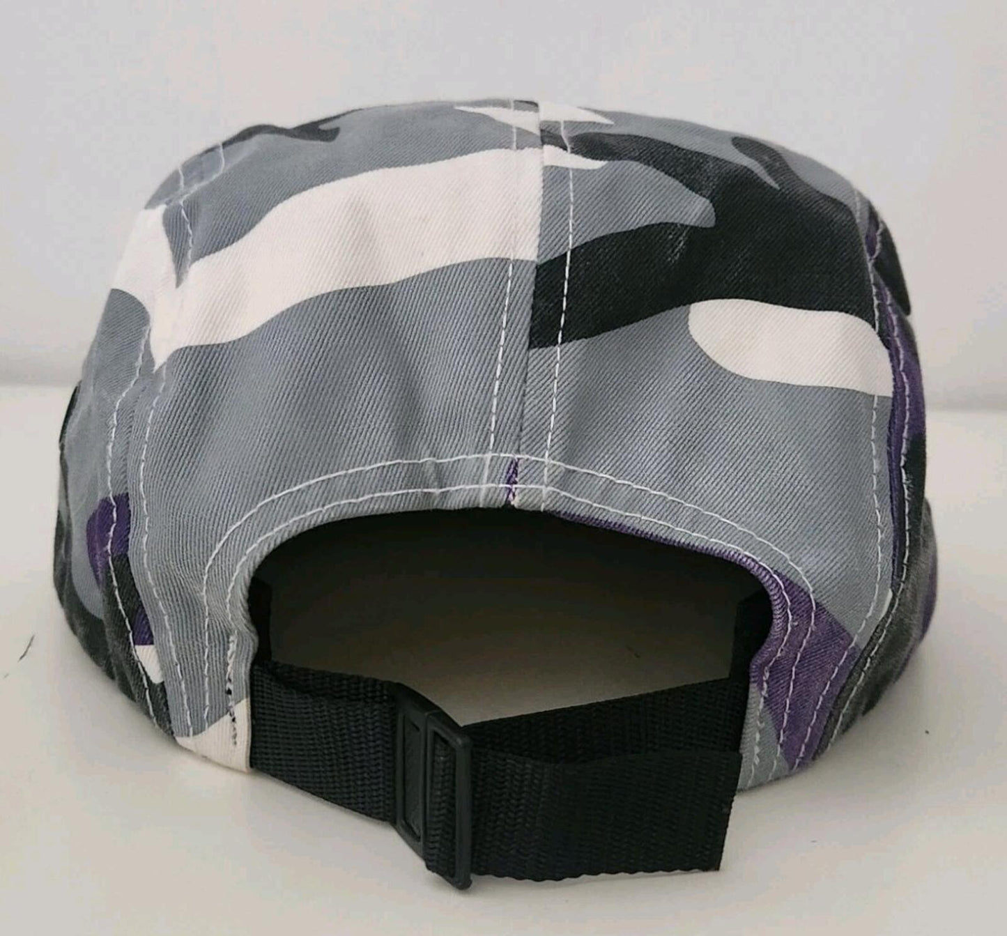 FW16 Supreme Camo Camp Cap Hut Military Purple Box Logo