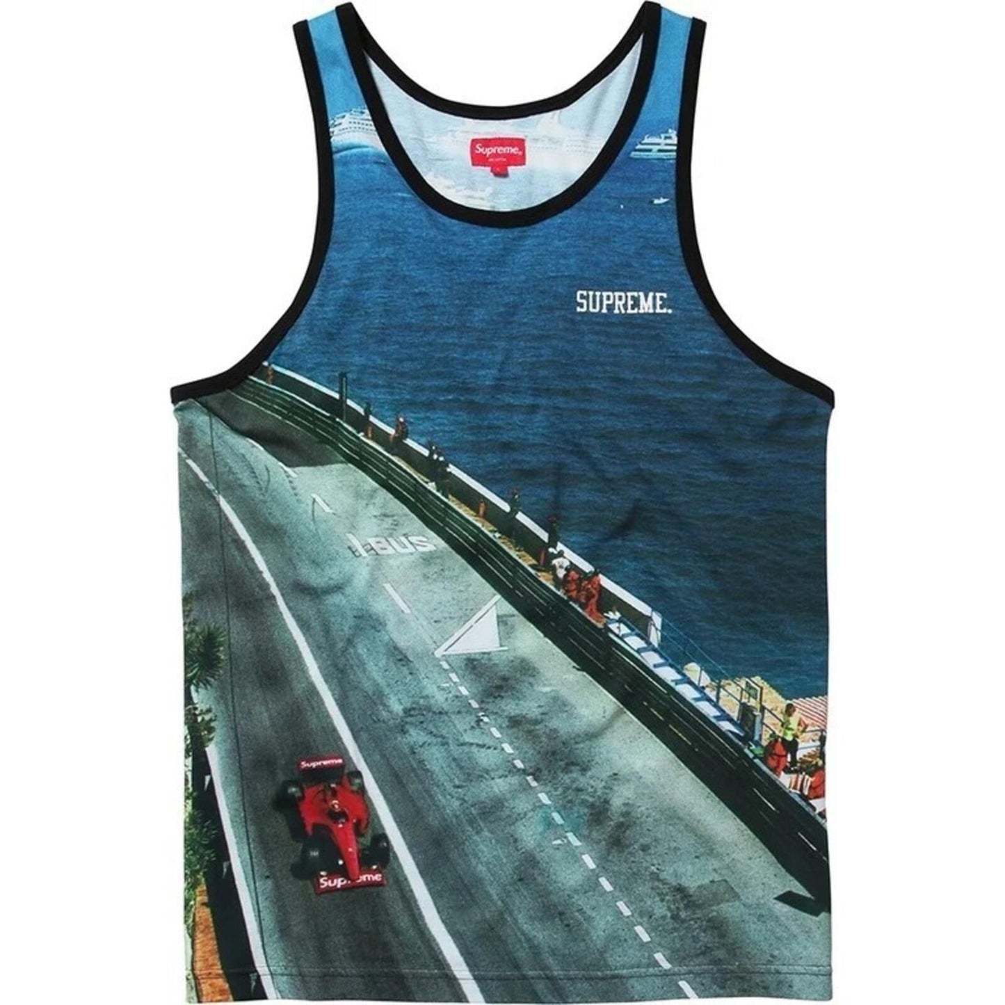 SS14 Supreme Grand Prix Tank Top Tee Size XL