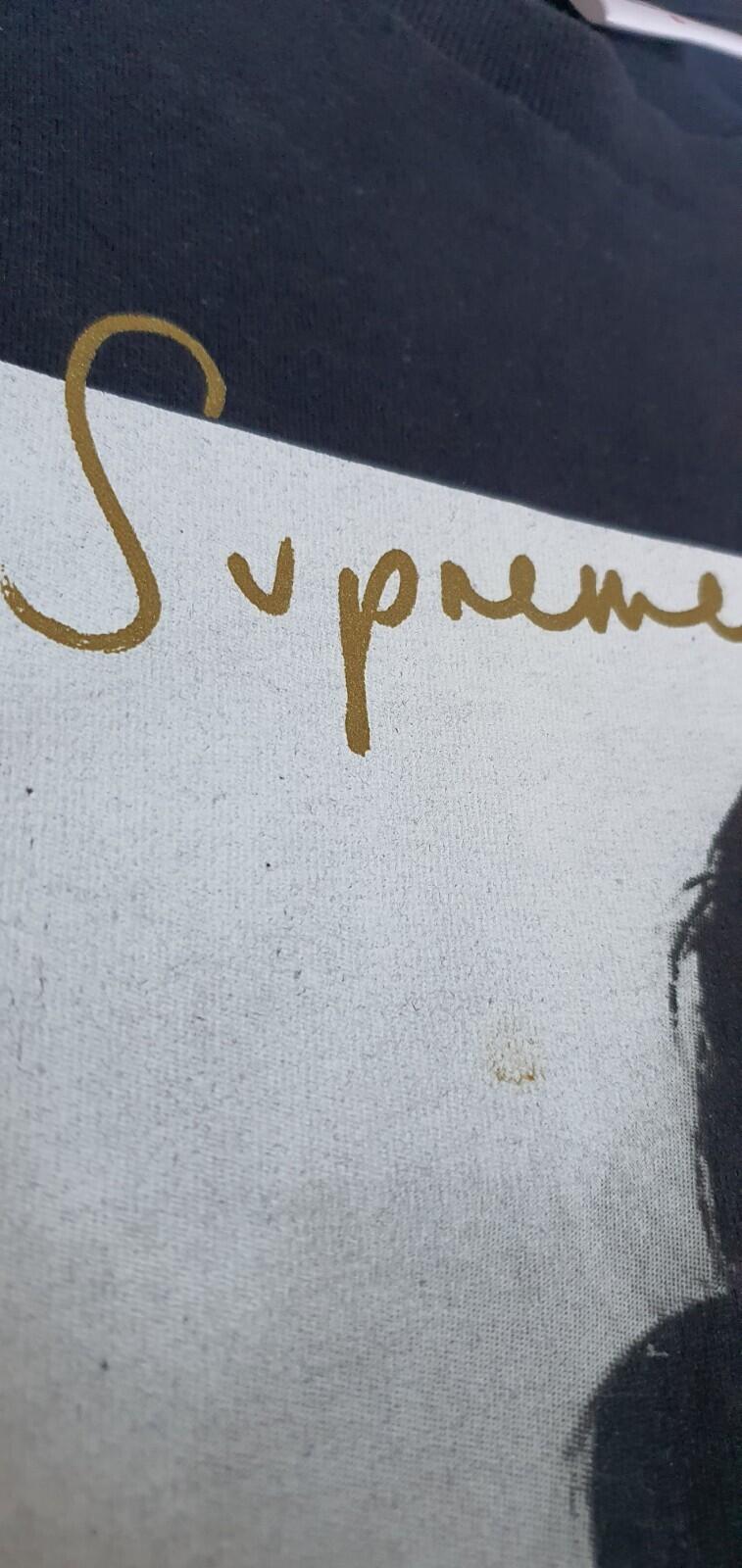 SS17 Supreme Sade Tee size L large T-shirt navy