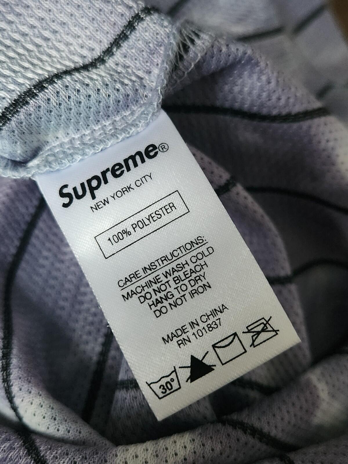 FW20 Supreme Dyed Basketball Jersey size M medium mesh
