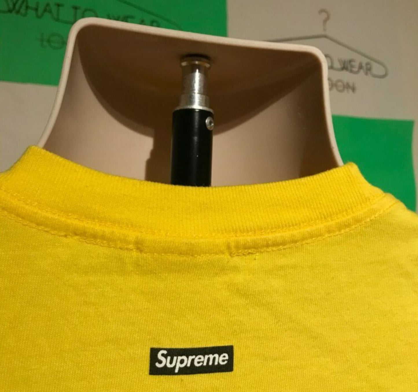 SS17 Supreme Michael Jackson Tee Yellow Tee M