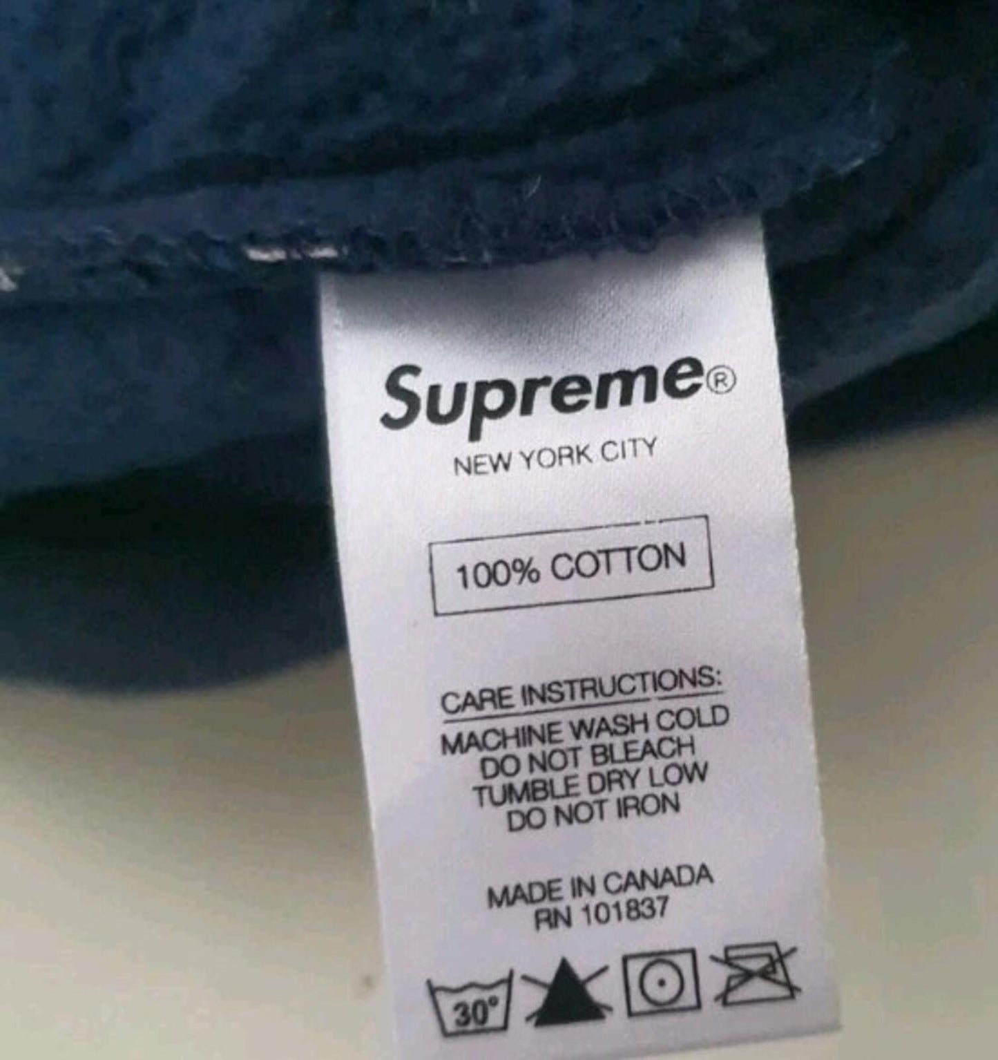 FW14 Supreme *uck Em! Navy hooded sweatshirt + shorts size M medium S small Set