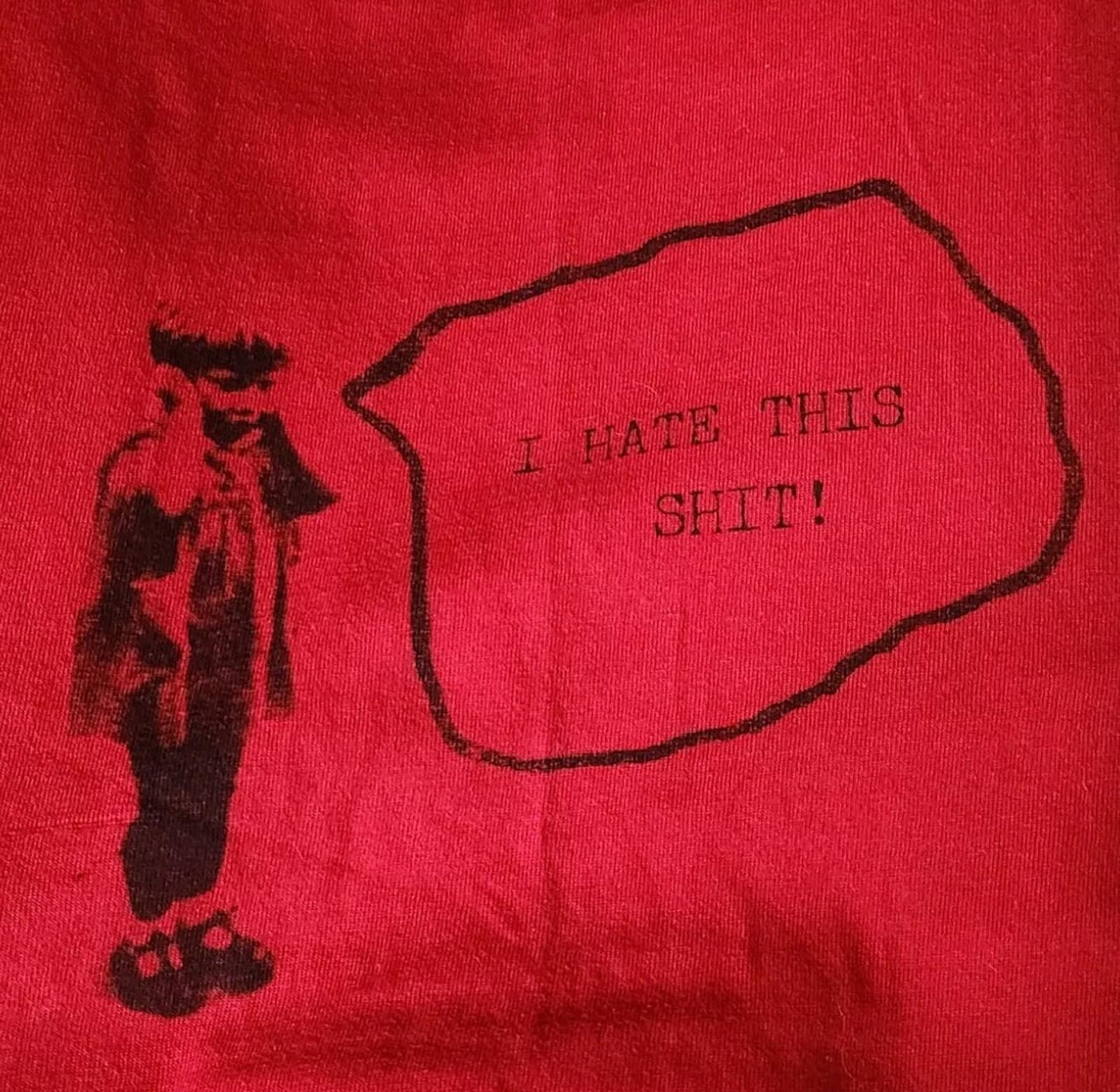 SS13 Supreme I hate this shi* red tee M Medium T-shirt