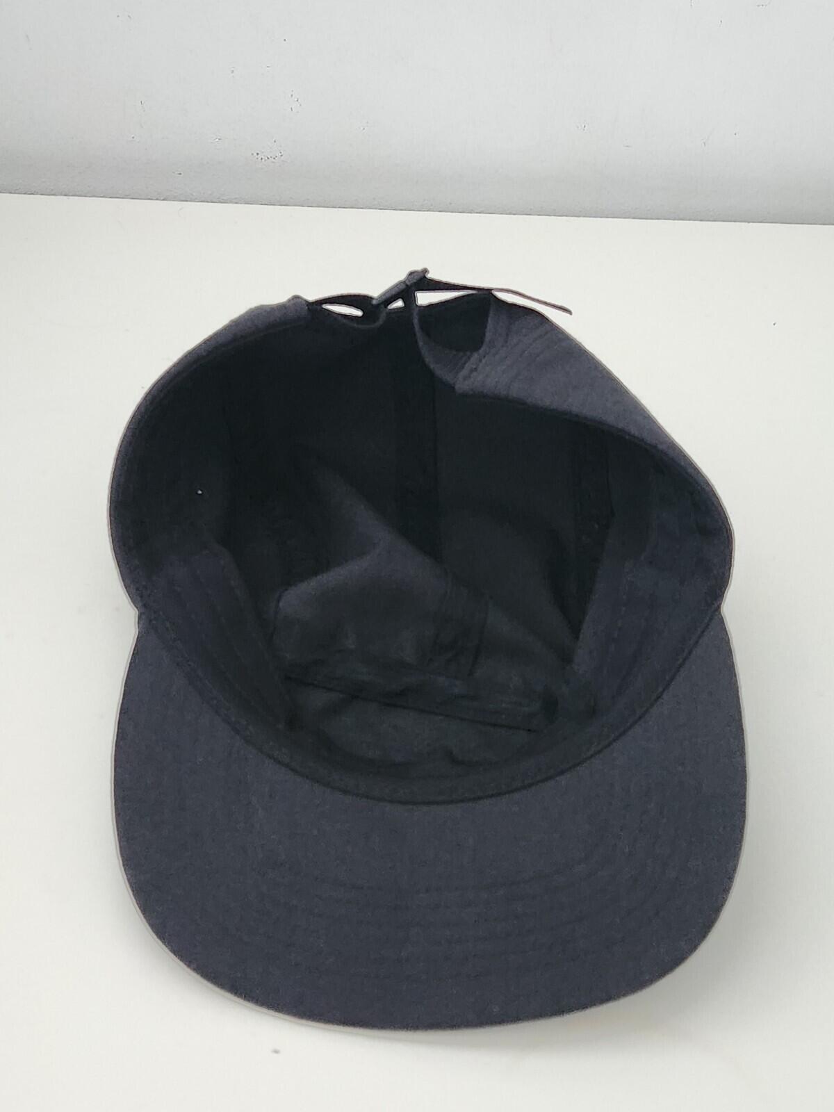 FW18 Supreme Military Camp Cap Hat Black  Box logo