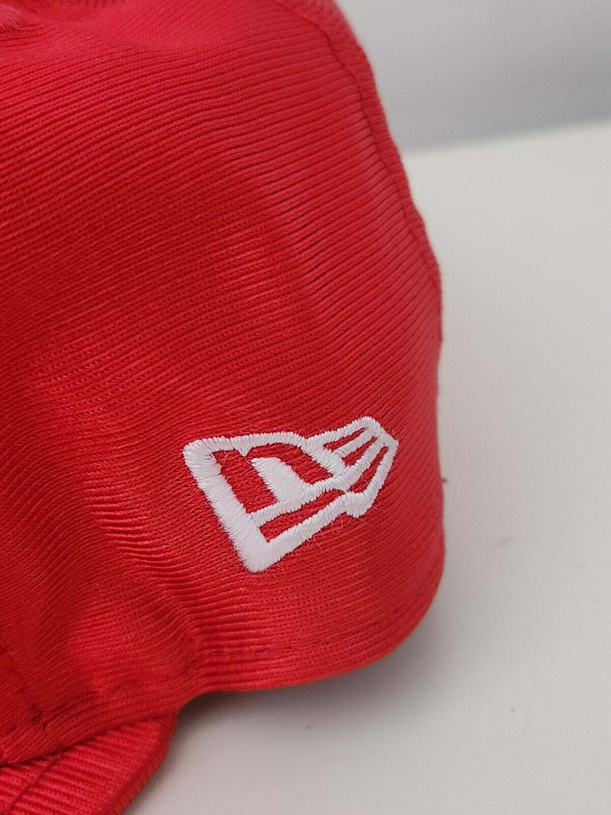 SS16 Supreme Dazzle Box Logo New Era Red Fitted cap hat size 7 3/8