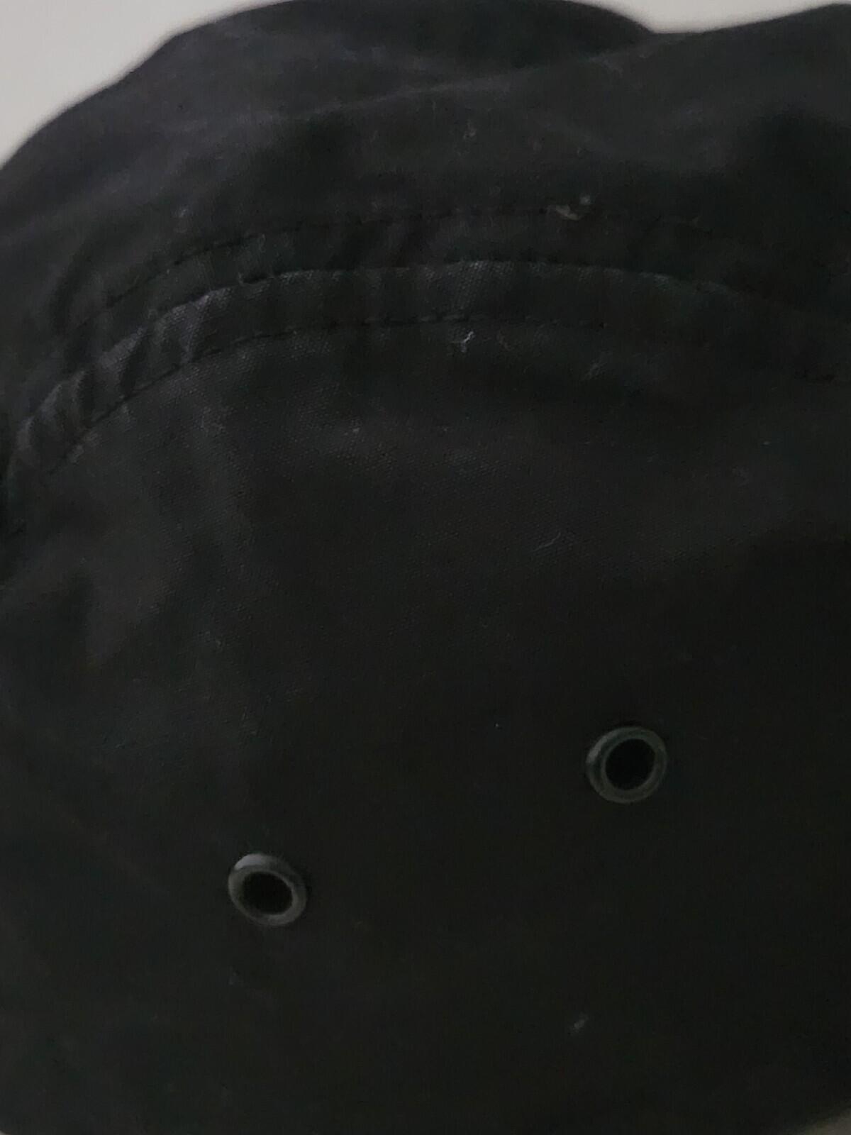 SS21 Supreme Reversed Label Camp Cap Black