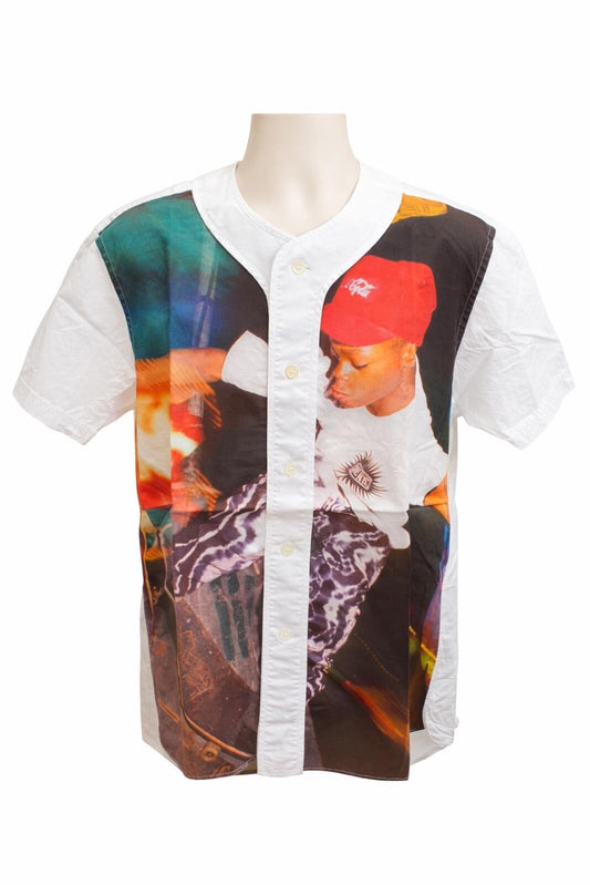 SS14 Supreme Comme Des Garçons Harold Hunter Camiseta Béisbol Talla M