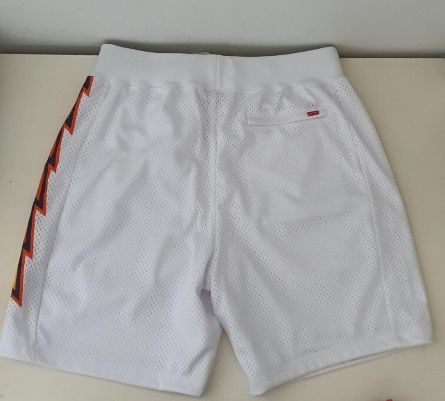 SS19 Supreme Bolt Basketball Short white Shorts size S small