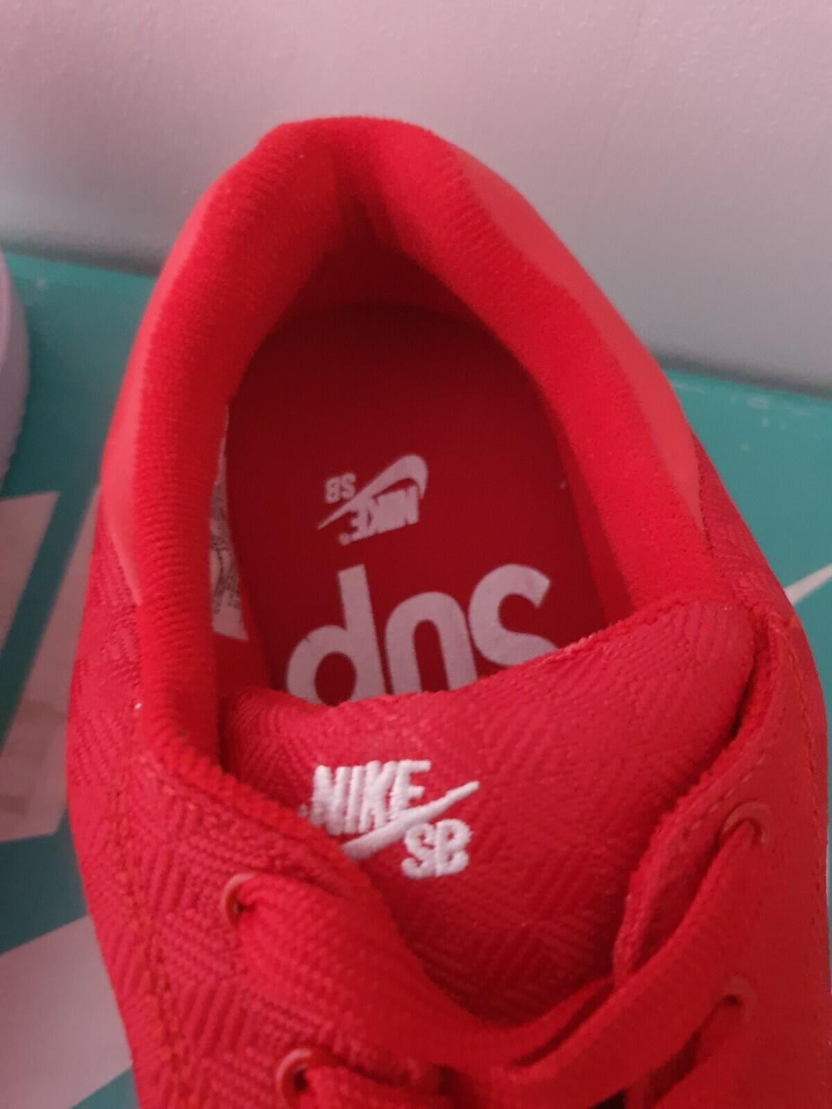 SS15 Supreme x Nike SB GTS trainers red US 11 UK 10  EU 45 lot Rare Vintage 2015