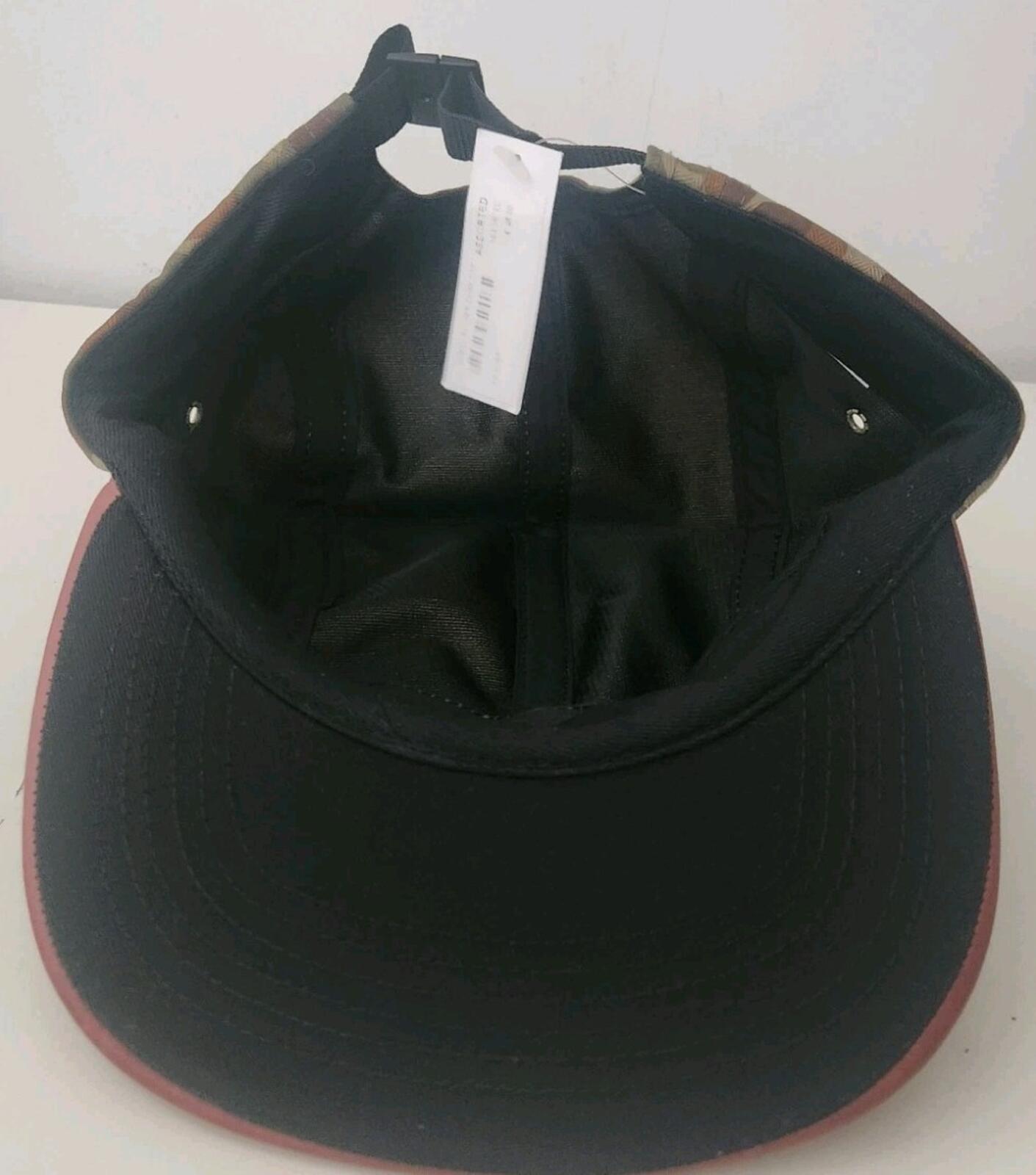 SS12 Supreme Camo Leather Camp Cap Hat Leather Duck