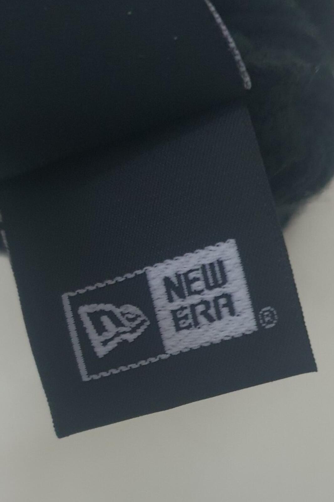 FW20 Supreme New Era Balaclava Black White Jacquard Logo Embroidery