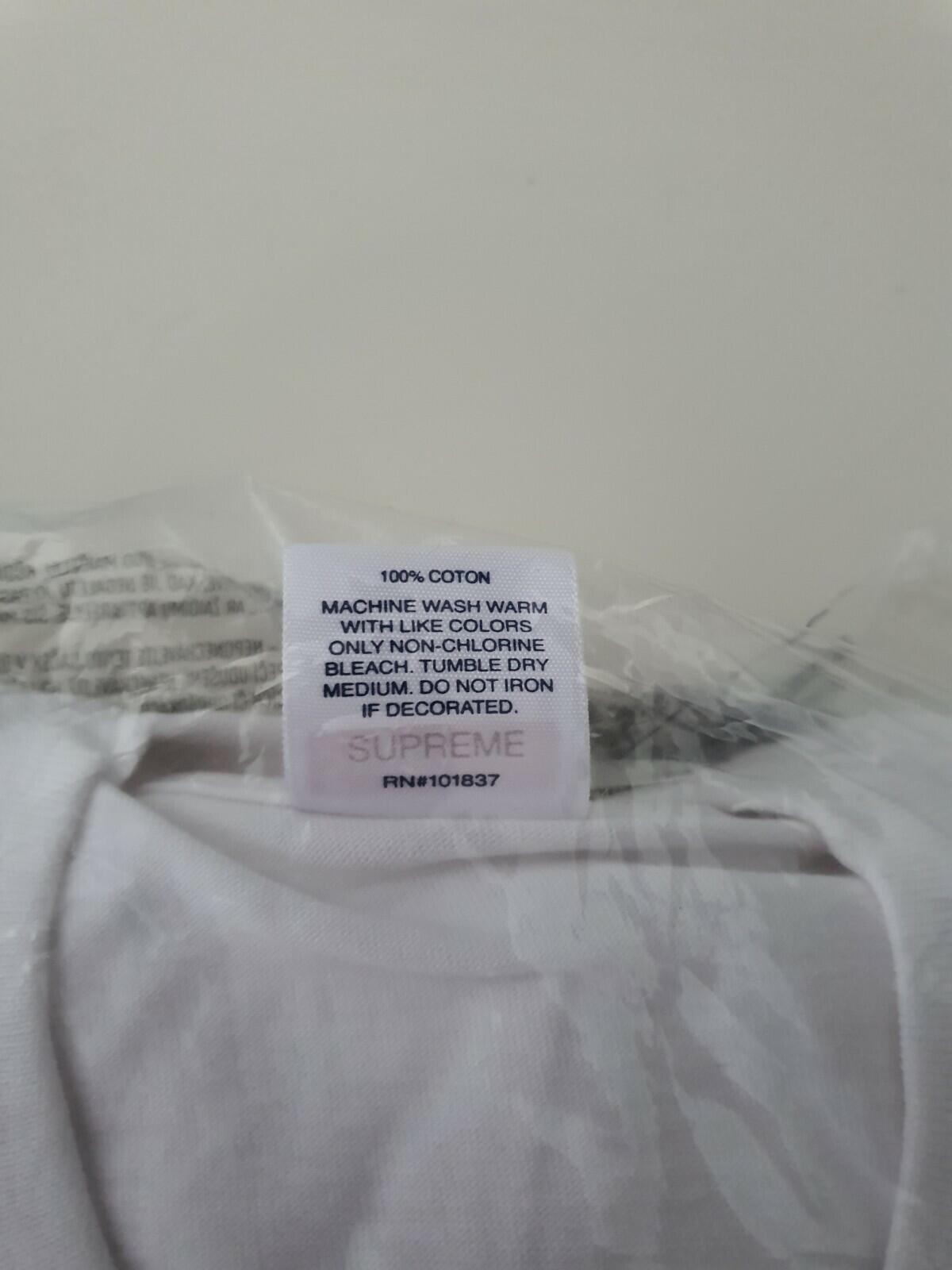 FW18 Supreme Bedroom Tee White Size L