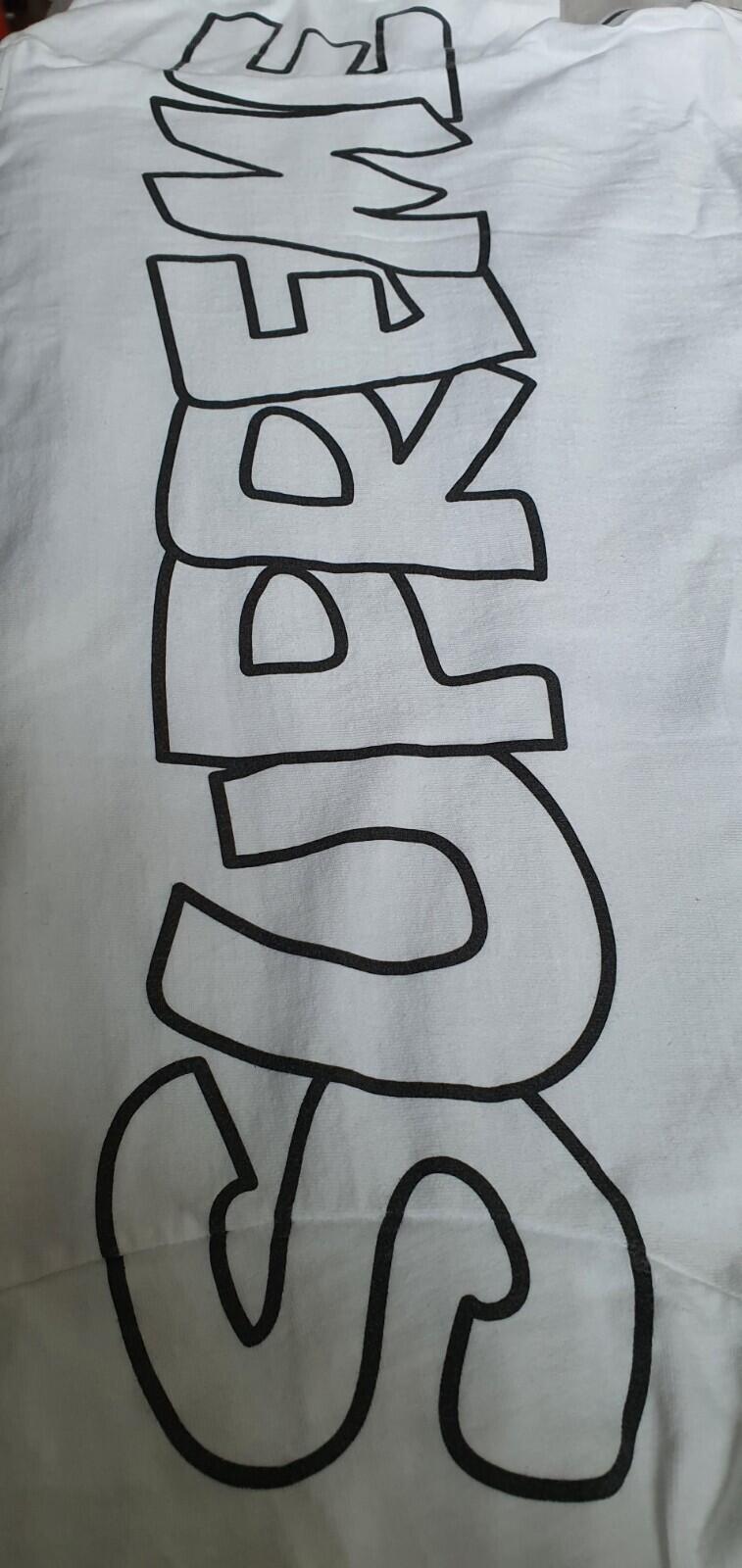 FW20 Supreme Smurfs tee Size M medium yellow T-shirt