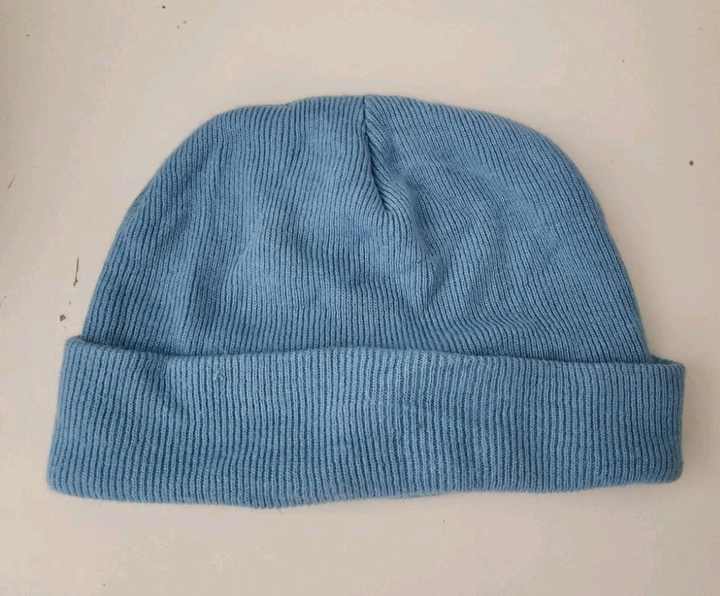 FW18 Supreme Classic Script Beanie Light Blue Hat