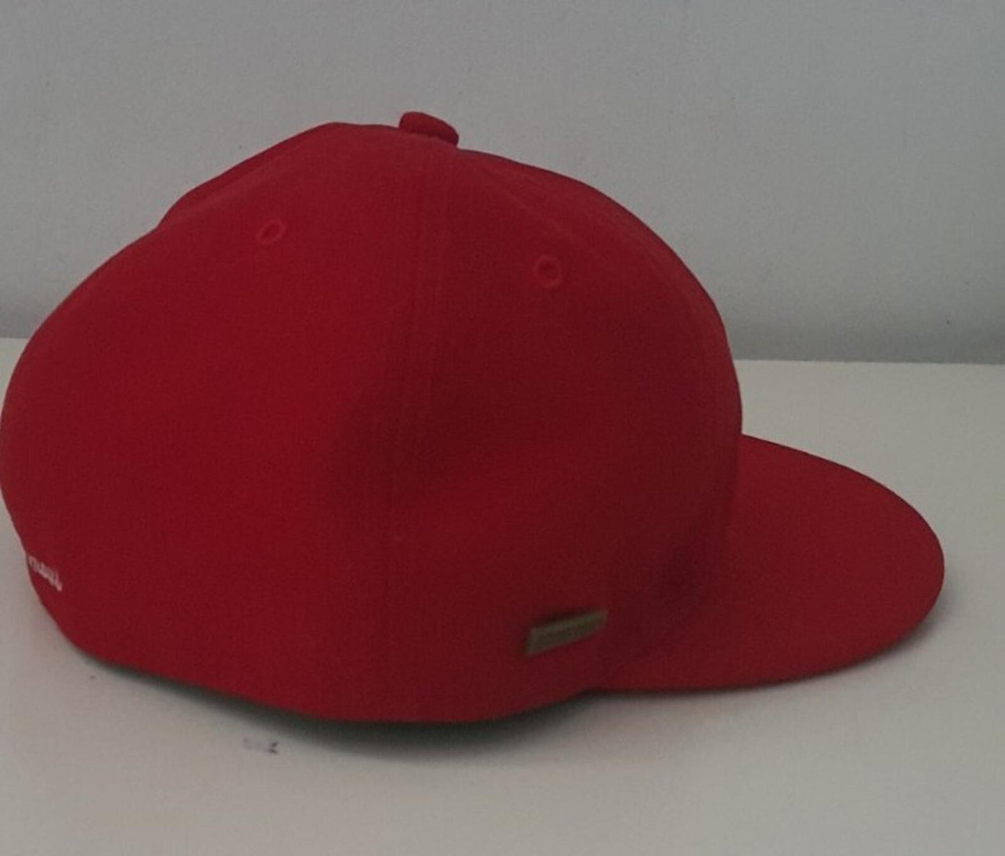 FW13 Supreme GORE-TEX Box Logo New Era Cap Wasserdicht Rot Größe 7 1/4