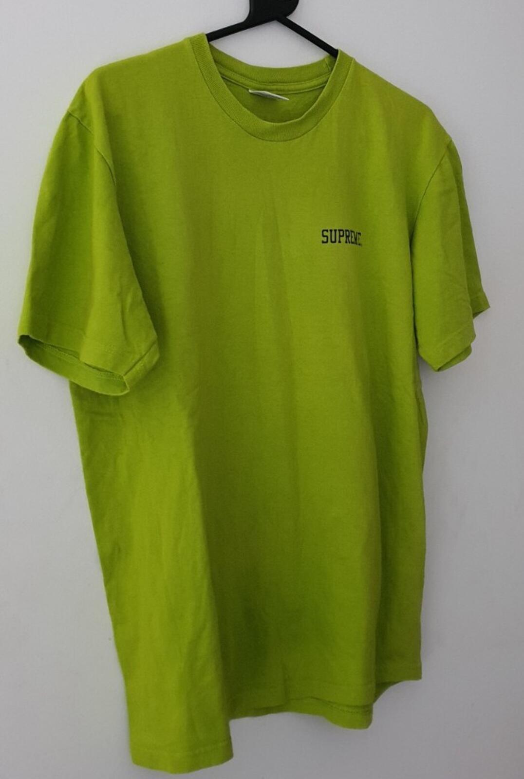 FW17 Supreme x Akira Syringe lime tee size M medium T-shirt Anime Worn 1x