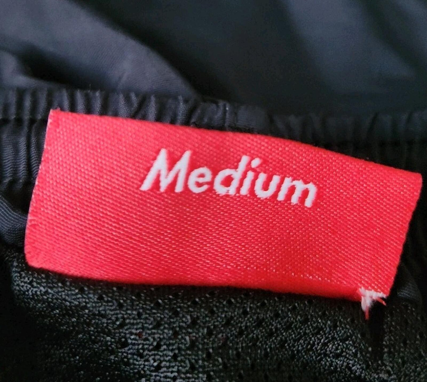 SS21 Supreme Mesh Script Water Short Black Size M