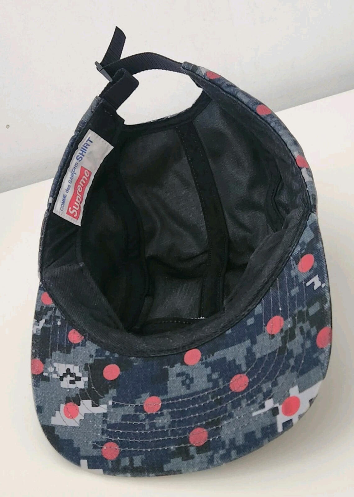 SS13 Supreme x Comme des Garcons SHIRT Camp Cap Navy CDG