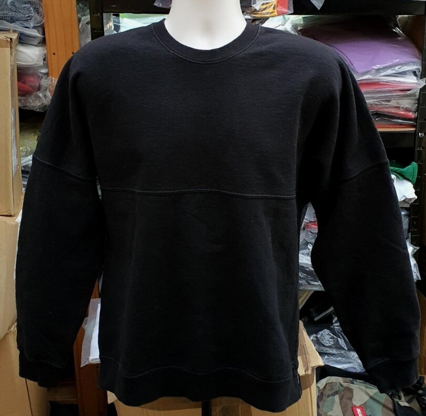 SS20 Supreme Stars Crewneck Black Size M
