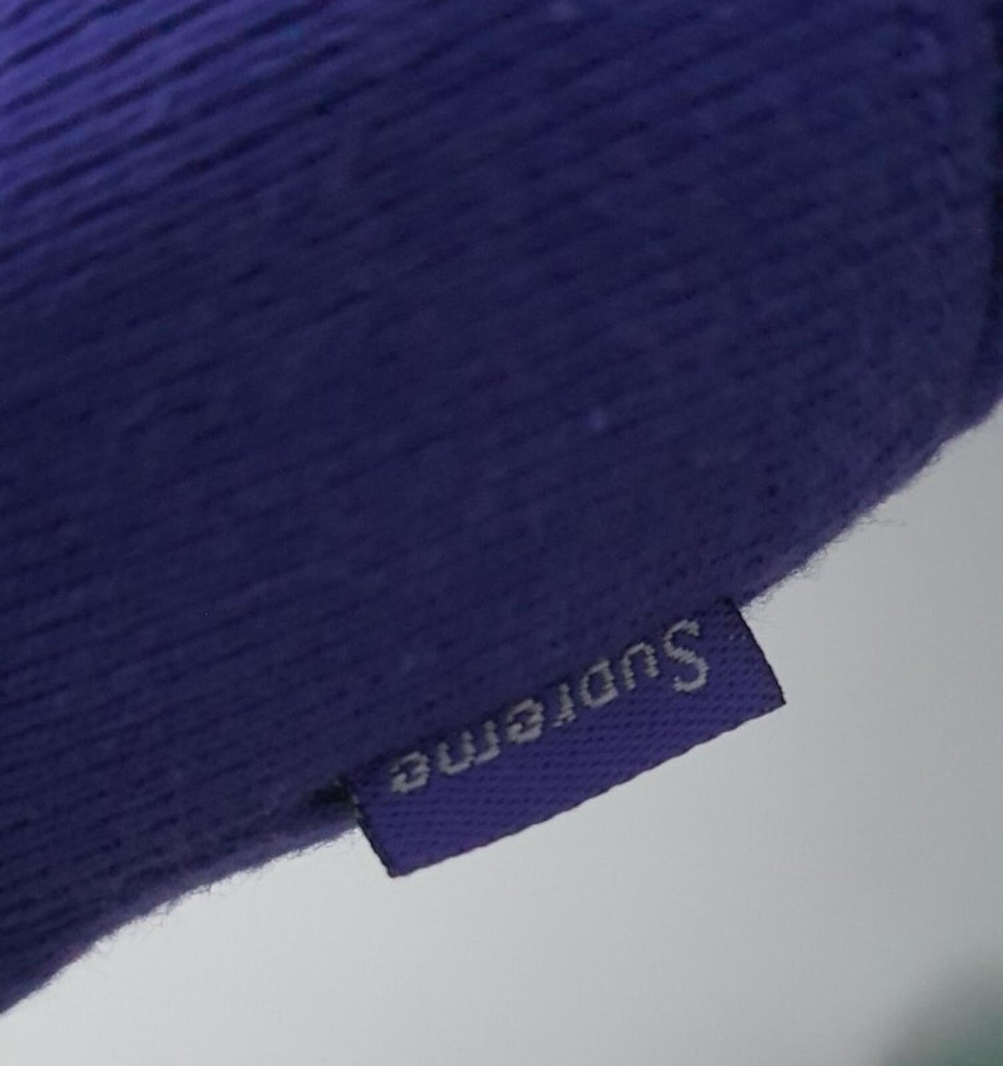 SS23 Supreme World Famous Micro Logo Purple hooded sweatshirt Hoodie M medium