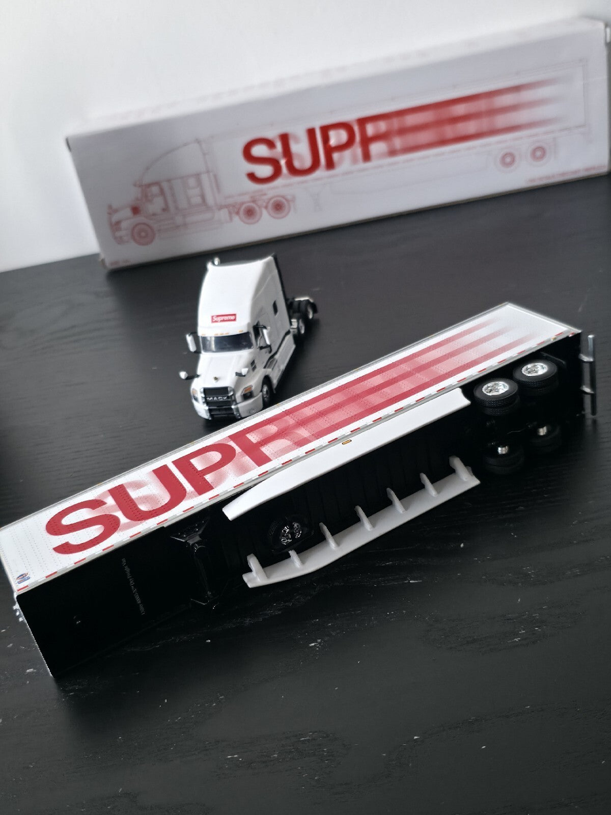 SS24 Supreme First Gear Truck Model Mack Anthem Sleeper Cab & 53' Trailer