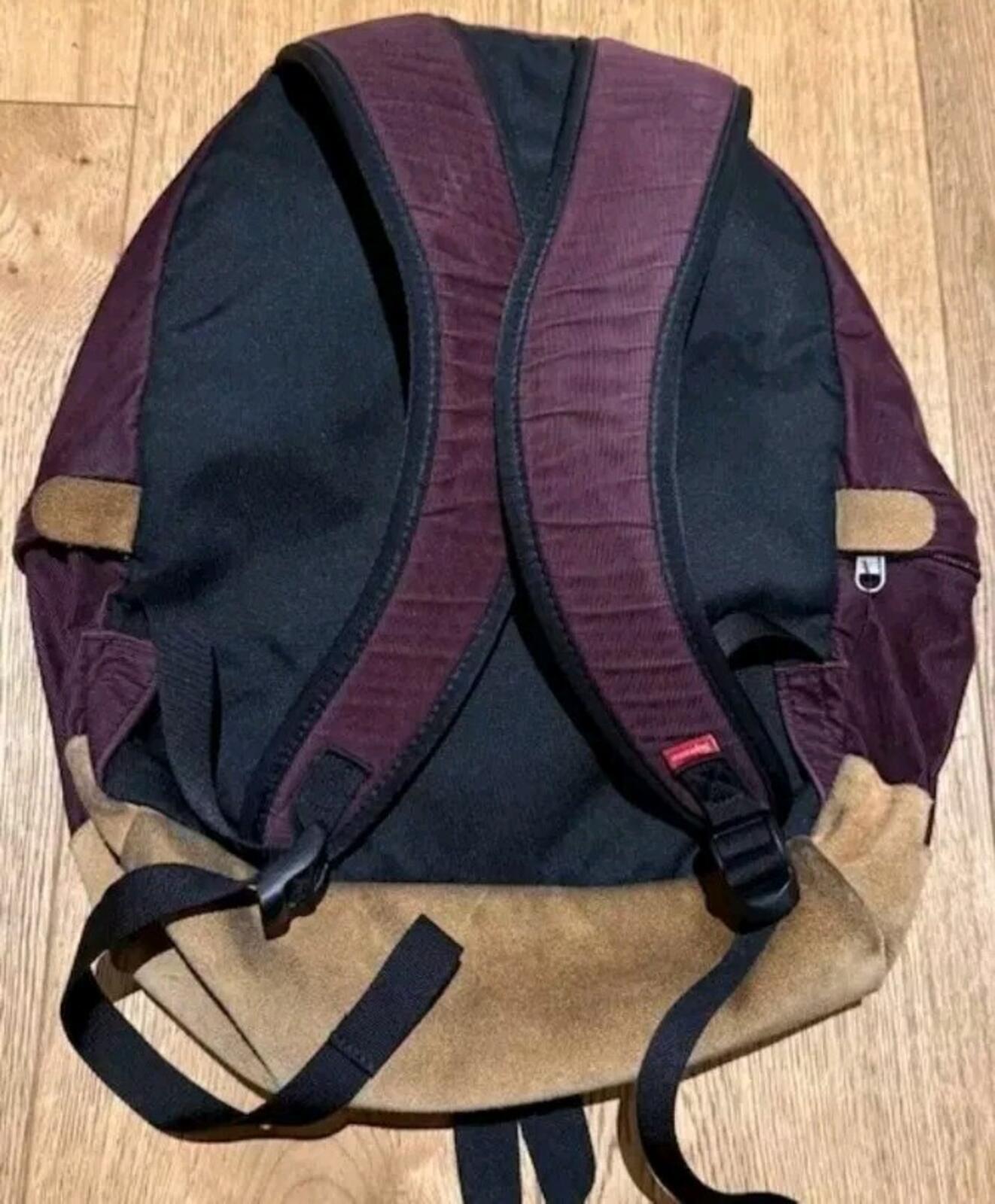 FW12 Supreme x THE NORTH FACE Corduroy Suede Day Pack Backpack Bag