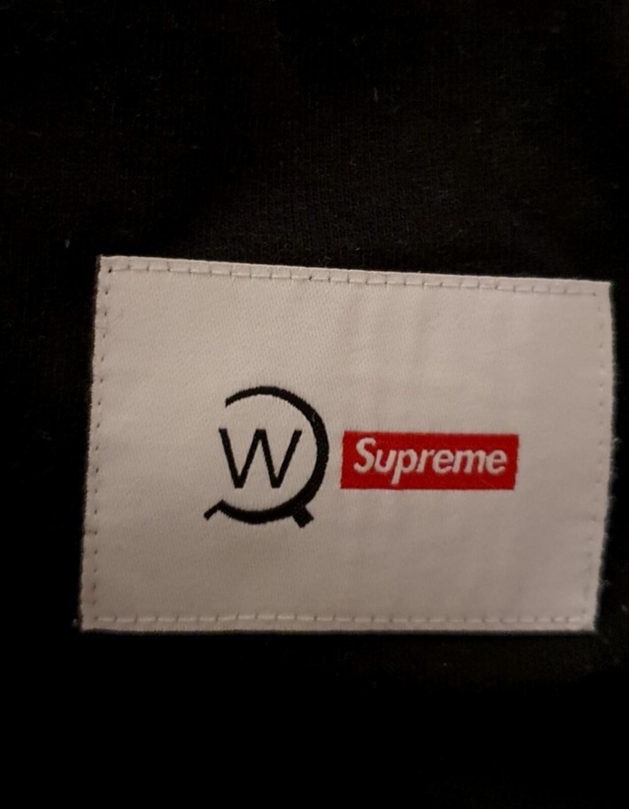 FW21 Supreme x WTAPS SIC'EM! Tee size XL black T-shirt small box logo