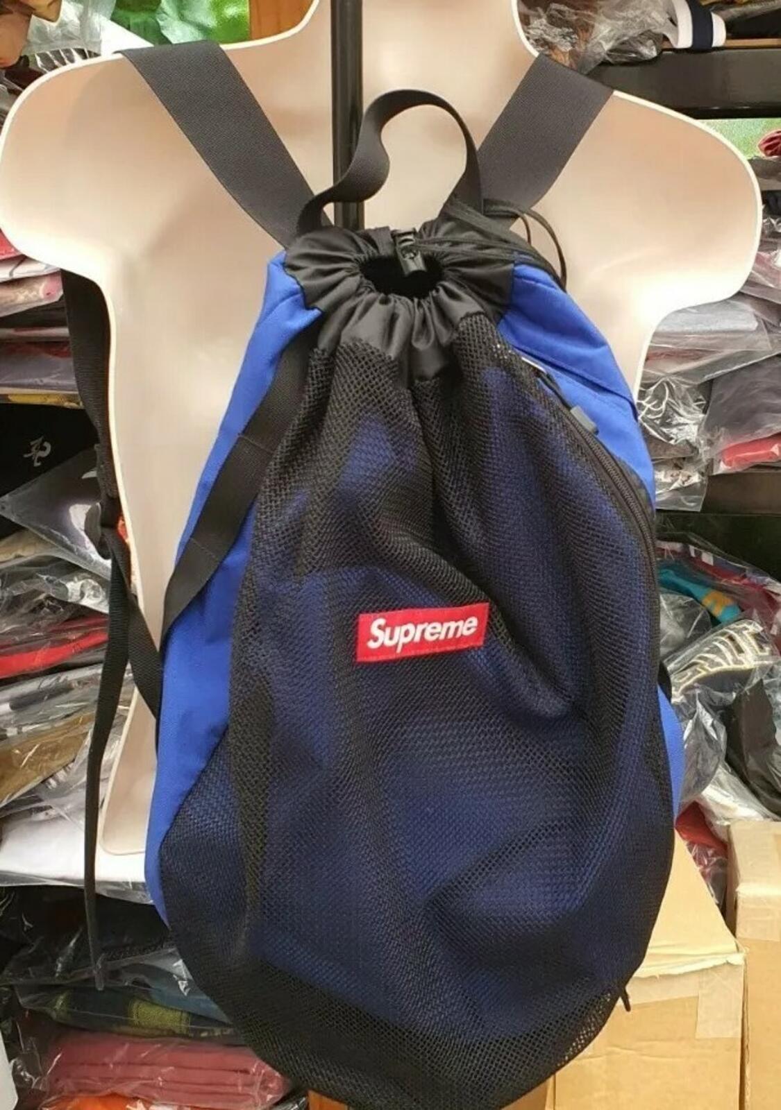 SS15 Supreme Mesh Bucket Rucksack Cordura-Gewebe