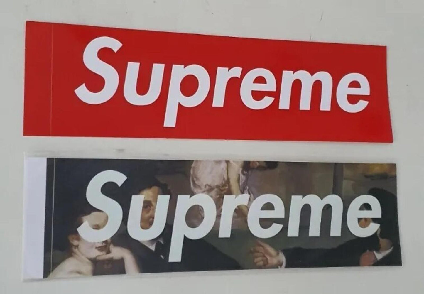 SS14 Supreme Le Bain pegatina de logotipo en caja vintage 2014 en funda protectora 1x Raro