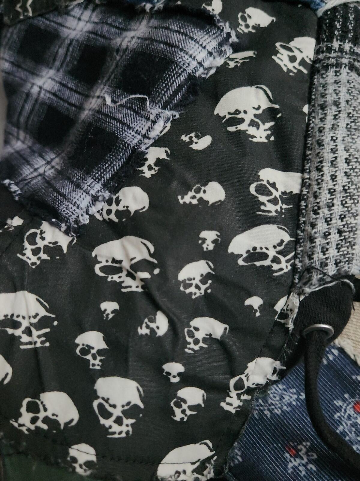 FW22 Supreme Patchwork Zip Up hooded sweatshirt size M