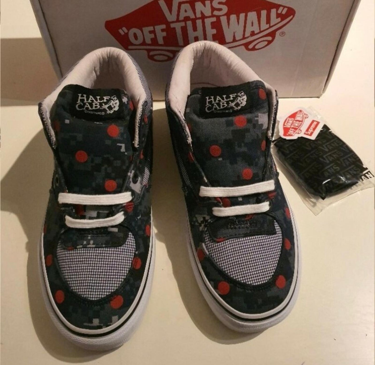 SS13 Supreme Vans x CDG Shirt Half Cab Pro US 6 UK 5 EU 38 digi camo Trainers